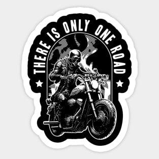 Dead biker Sticker